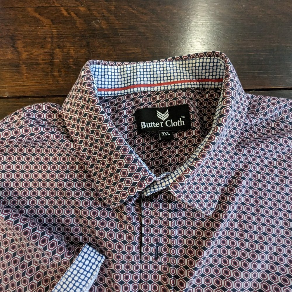 Buttercloth Men's Short Sleeve 3XL